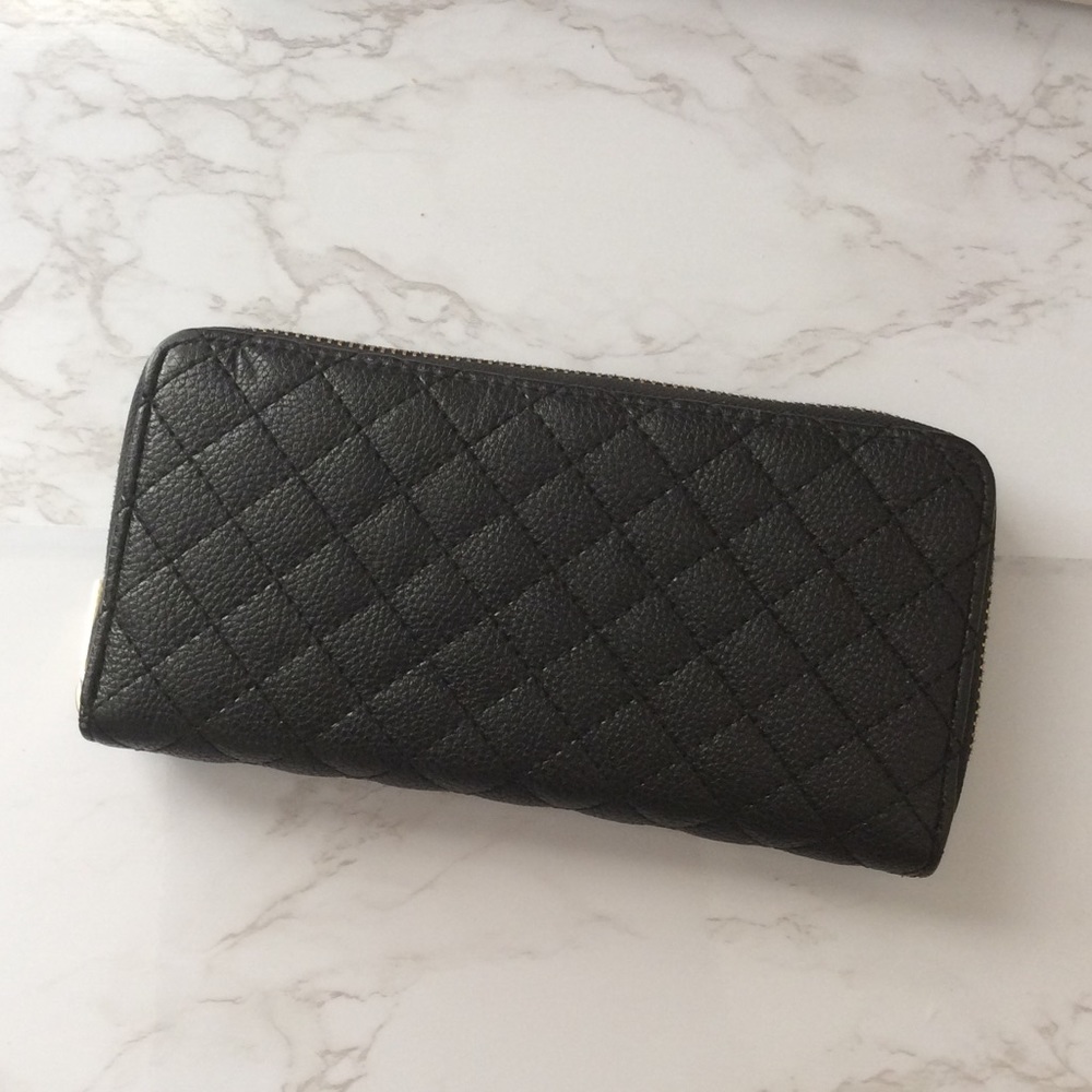 Forever 21 - black leather wallet